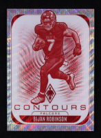 Bijan Robinson 2025 Panini Phoenix Contours Wave #2 #065/299 at PristineAuction.com
