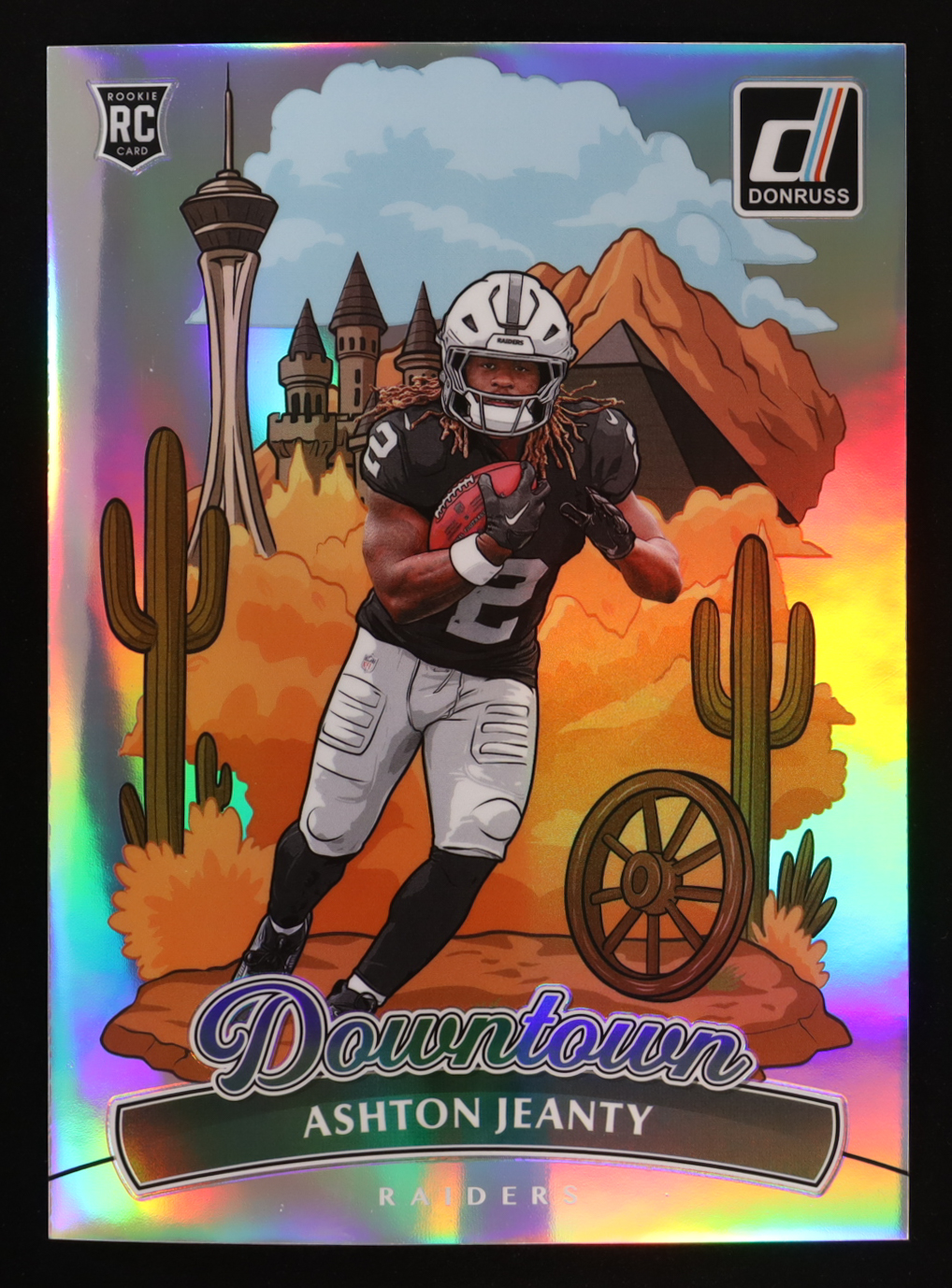 Ashton Jeanty 2025 Donruss Downtown! Oversize #11 RC at PristineAuction.com Ashton Jeanty 2025 Donruss Downtown! Oversize #11 RC at PristineAuction.com