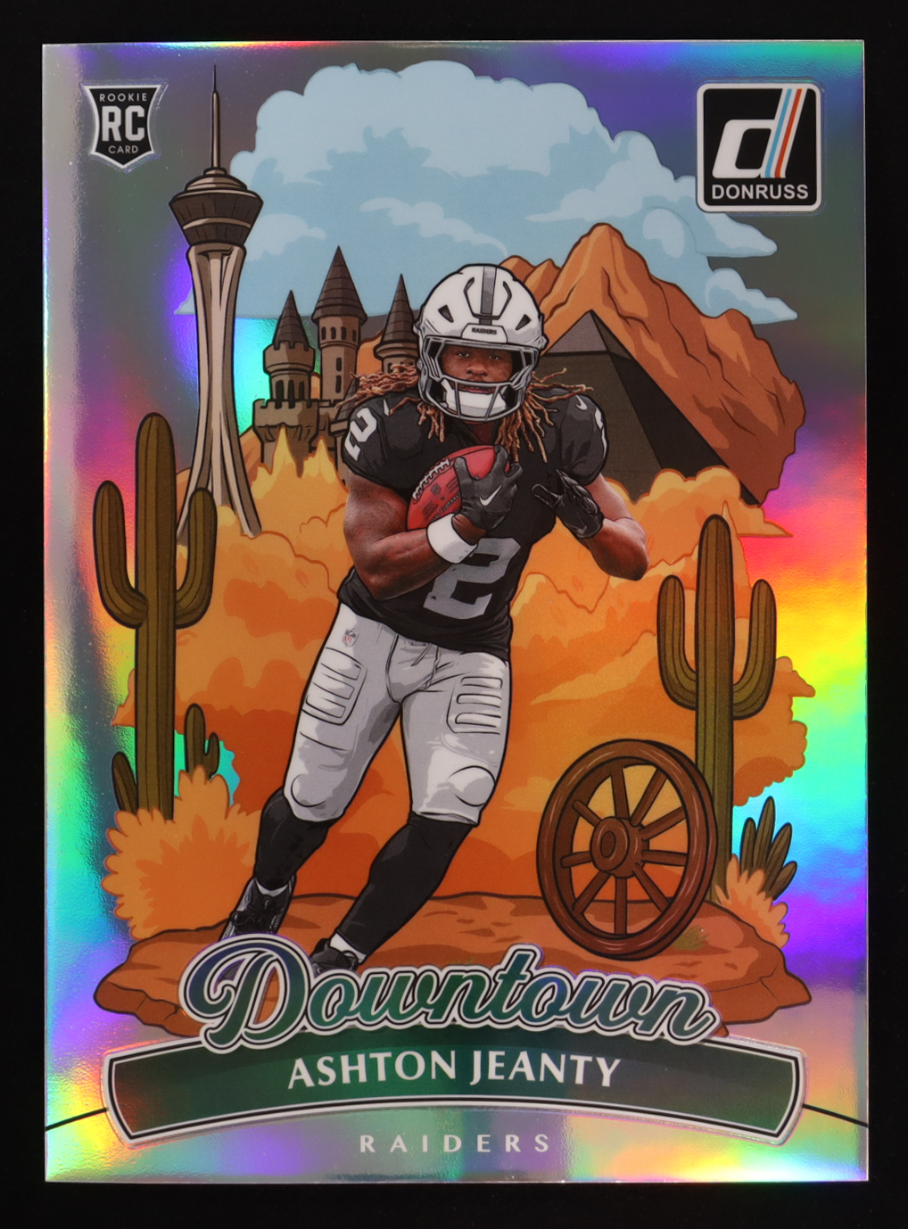 Ashton Jeanty 2025 Donruss Downtown! Oversize #11 RC at PristineAuction.com Ashton Jeanty 2025 Donruss Downtown! Oversize #11 RC at PristineAuction.com
