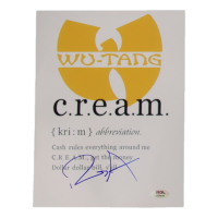 RZA Signed Wu-Tang Clan 8x10 Print (PSA) at PristineAuction.com