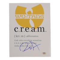 RZA Signed Wu-Tang Clan 8x10 Print (PSA) at PristineAuction.com