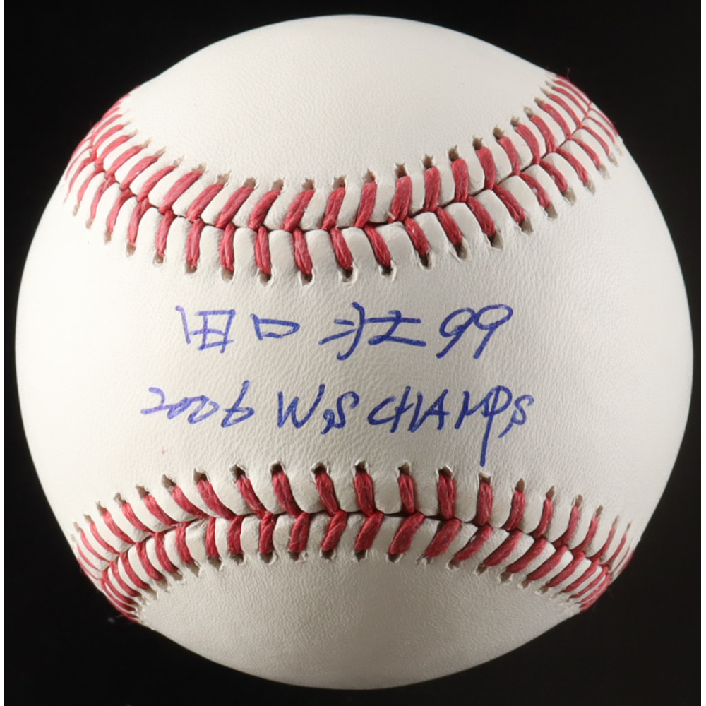 So Taguchi Signed OML Baseball Inscribed "2006 WS Champs" (Beckett) at PristineAuction.com