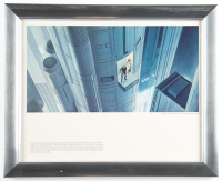 1977 "Star Wars" Ralph McQuarrie Custom Framed Concept Art Display at PristineAuction.com