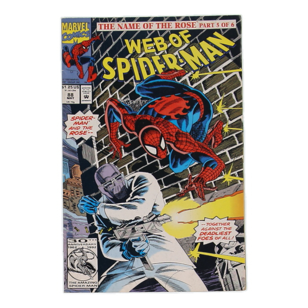 1992 "Web of Spider-Man" Issue #88 Marvel Comic Book at PristineAuction.com