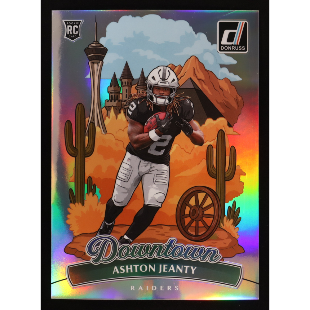 Ashton Jeanty 2025 Donruss Downtown! Oversize #11 RC at PristineAuction.com