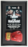Mike Tyson Signed Custom Framed Everlast Boxing Glove Display (PSA) at PristineAuction.com