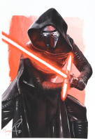 "Kylo Ren" Star Wars 13x19 Lithograph by Tony Santiago (PA) at PristineAuction.com