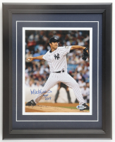 Mike Mussina Signed Yankees Custom Framed Photo Display (Beckett) at PristineAuction.com