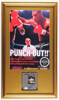 Mike Tyson Signed Custom Framed "Nintendo: Punch Out" Cartridge Display with 1986 "Nintendo: Punch Out" Print (PSA & Tyson) at PristineAuction.com