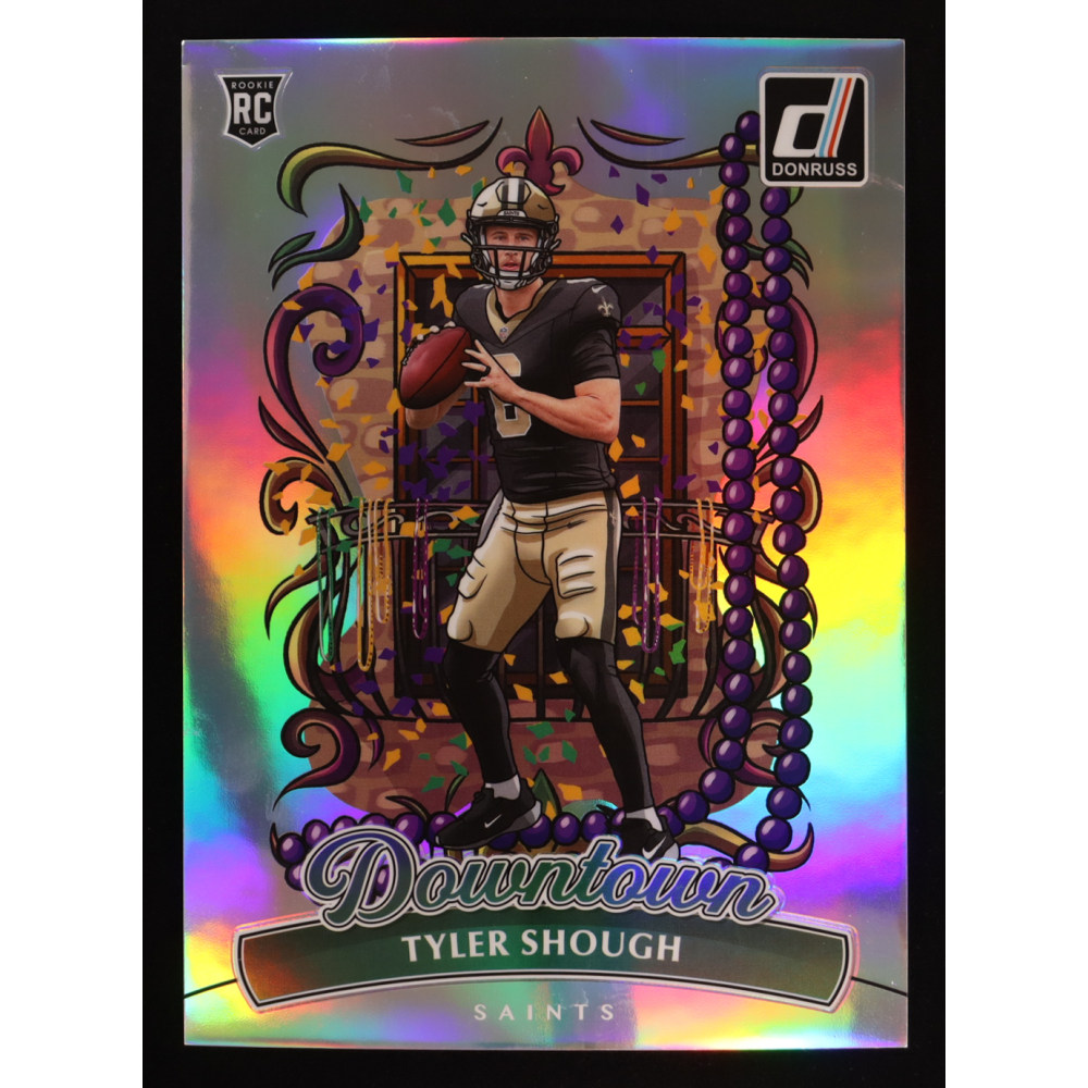 Tyler Shough 2025 Donruss Downtown! Oversize #19 RC at PristineAuction.com