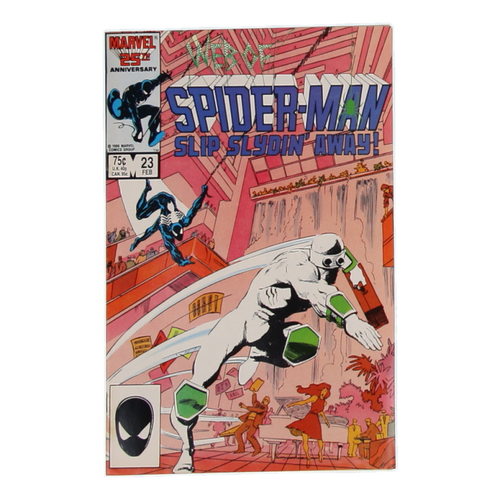 1987 "Web of Spider-Man" Issue #23 Marvel Comic Book at PristineAuction.com
