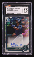 Harry Ford 2022 Bowman Chrome Mega Box Autographs #BMAHF (CGC 10) at PristineAuction.com