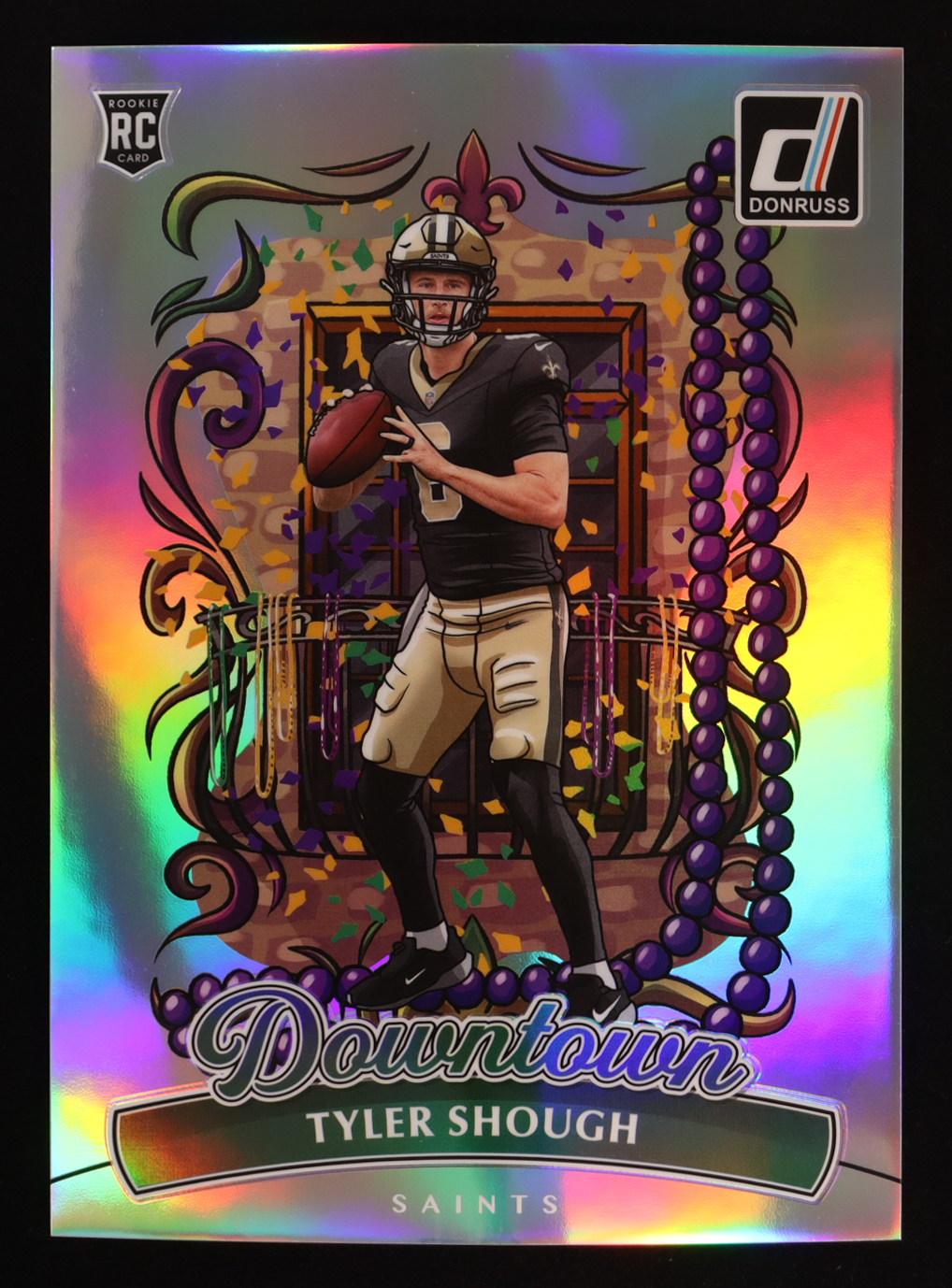 Tyler Shough 2025 Donruss Downtown! Oversize #19 RC at PristineAuction.com Tyler Shough 2025 Donruss Downtown! Oversize #19 RC at PristineAuction.com