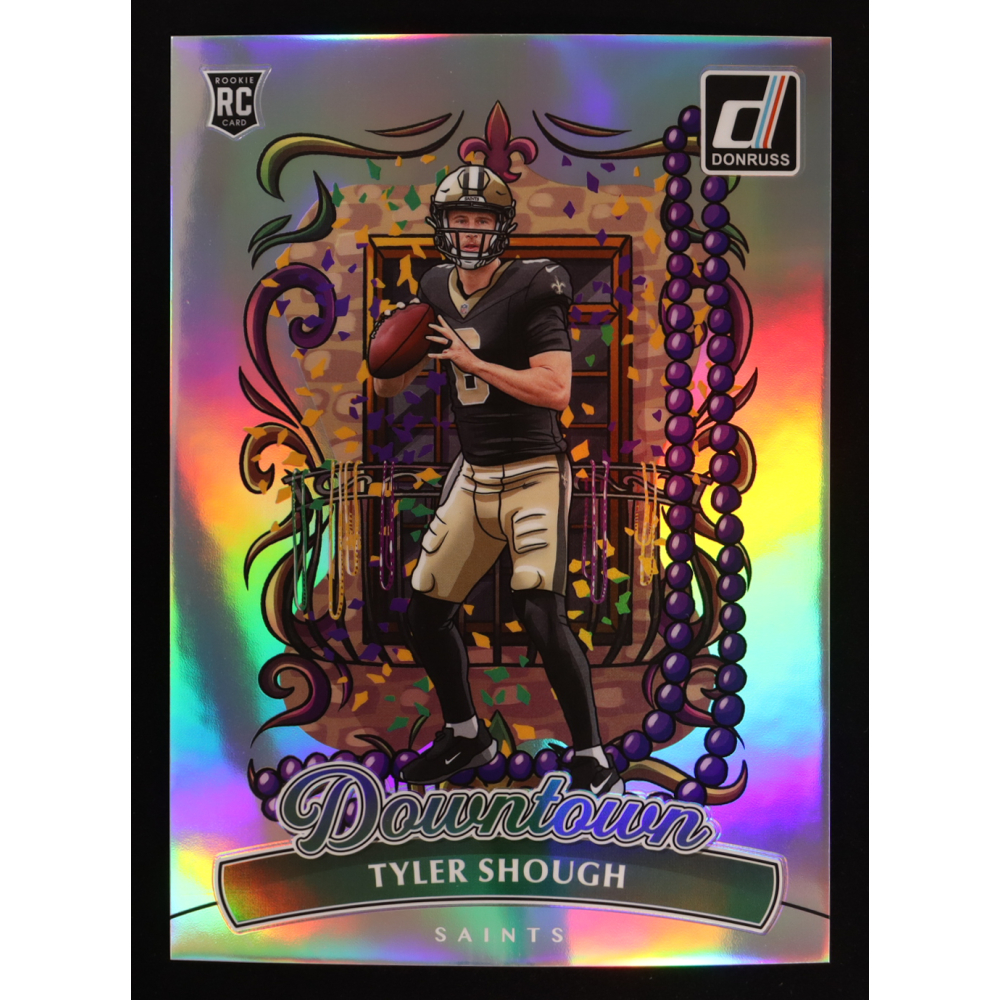 Tyler Shough 2025 Donruss Downtown! Oversize #19 RC at PristineAuction.com