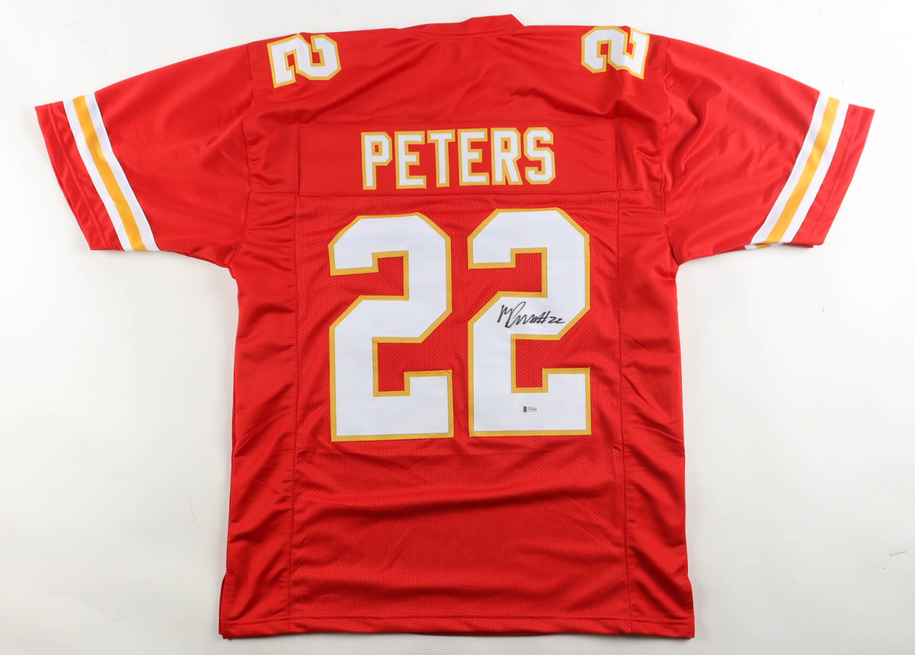 Marcus Peters Signed Jersey (Beckett) at PristineAuction.com Marcus Peters Signed Jersey (Beckett) at PristineAuction.com