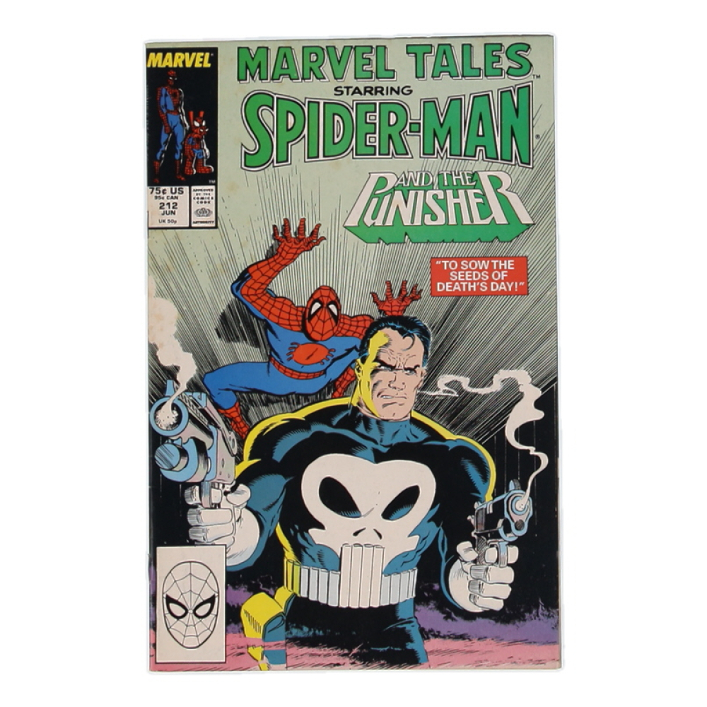 1988 "Marvel Tales" Issue #212 Marvel Comic Book at PristineAuction.com