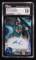 Colt Emerson 2024 Bowman's Best Best of '24 Autographs #B24CE (CGC 10) at PristineAuction.com
