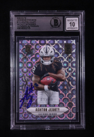Ashton Jeanty Signed 2025 Elite Lavender Pyramids #113 RC #77/649 (BGS | Auto 10) at PristineAuction.com