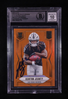 Ashton Jeanty Signed 2025 Elite Status Metallic Orange #113 RC #390/849 (BGS | Auto 10) at PristineAuction.com