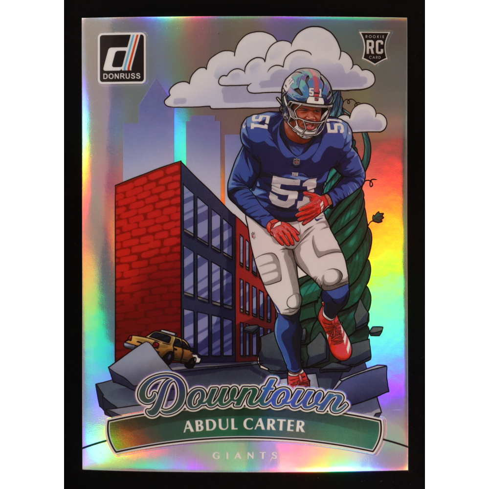 Abdul Carter 2025 Donruss Downtown! Oversize #20 RC at PristineAuction.com