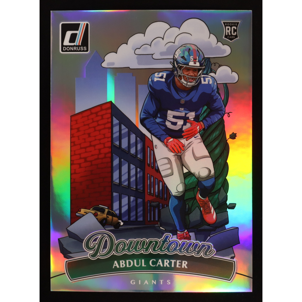 Abdul Carter 2025 Donruss Downtown! Oversize #20 RC at PristineAuction.com