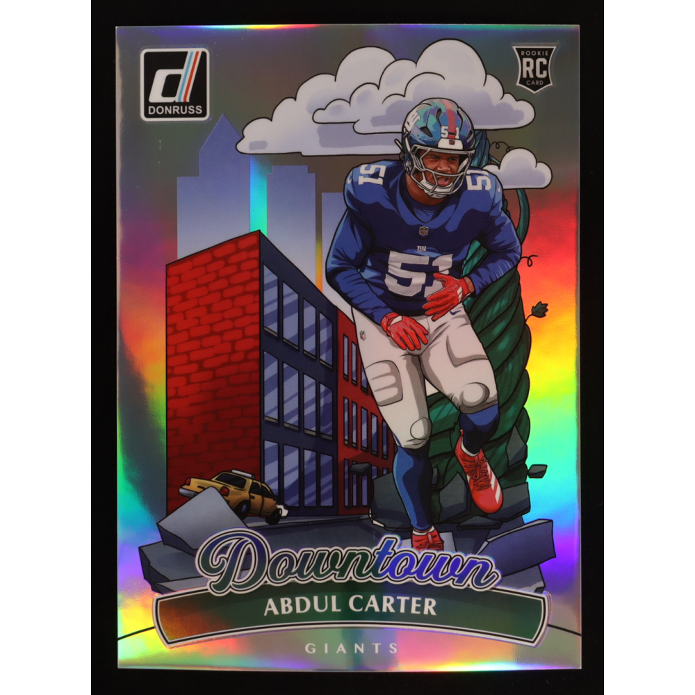 Abdul Carter 2025 Donruss Downtown! Oversize #20 RC at PristineAuction.com