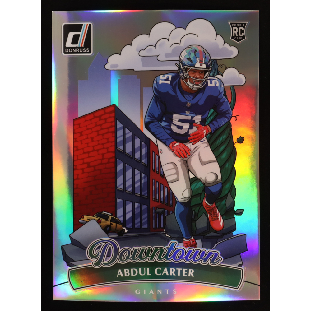Abdul Carter 2025 Donruss Downtown! Oversize #20 RC at PristineAuction.com
