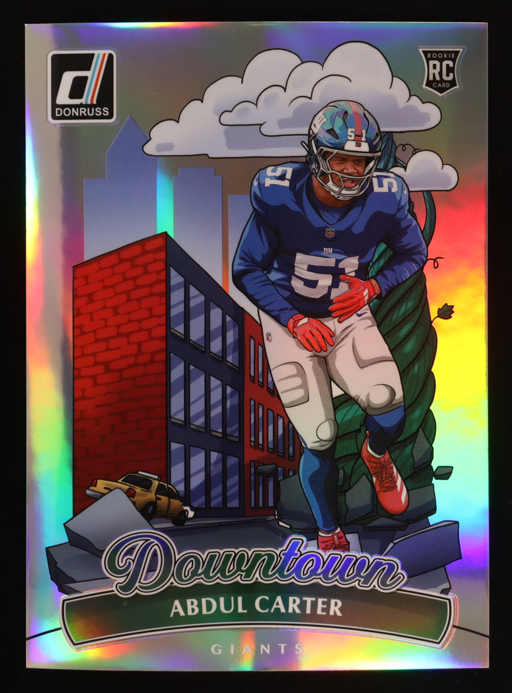 Abdul Carter 2025 Donruss Downtown! Oversize #20 RC | Pristine Auction