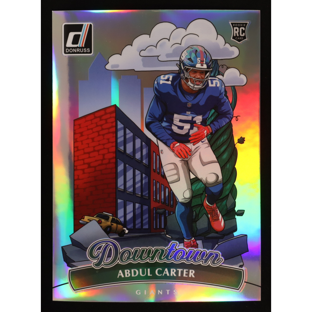 Abdul Carter 2025 Donruss Downtown! Oversize #20 RC at PristineAuction.com