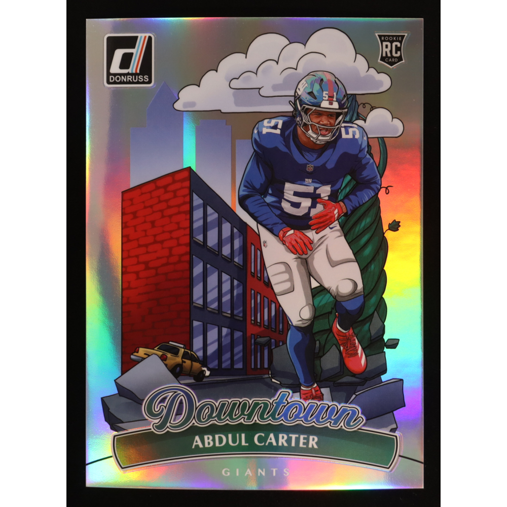 Abdul Carter 2025 Donruss Downtown! Oversize #20 RC at PristineAuction.com