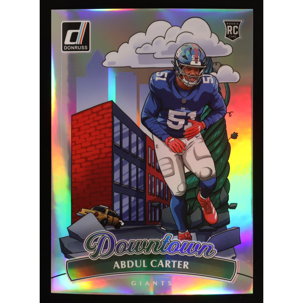 Abdul Carter 2025 Donruss Downtown! Oversize #20 RC at PristineAuction.com