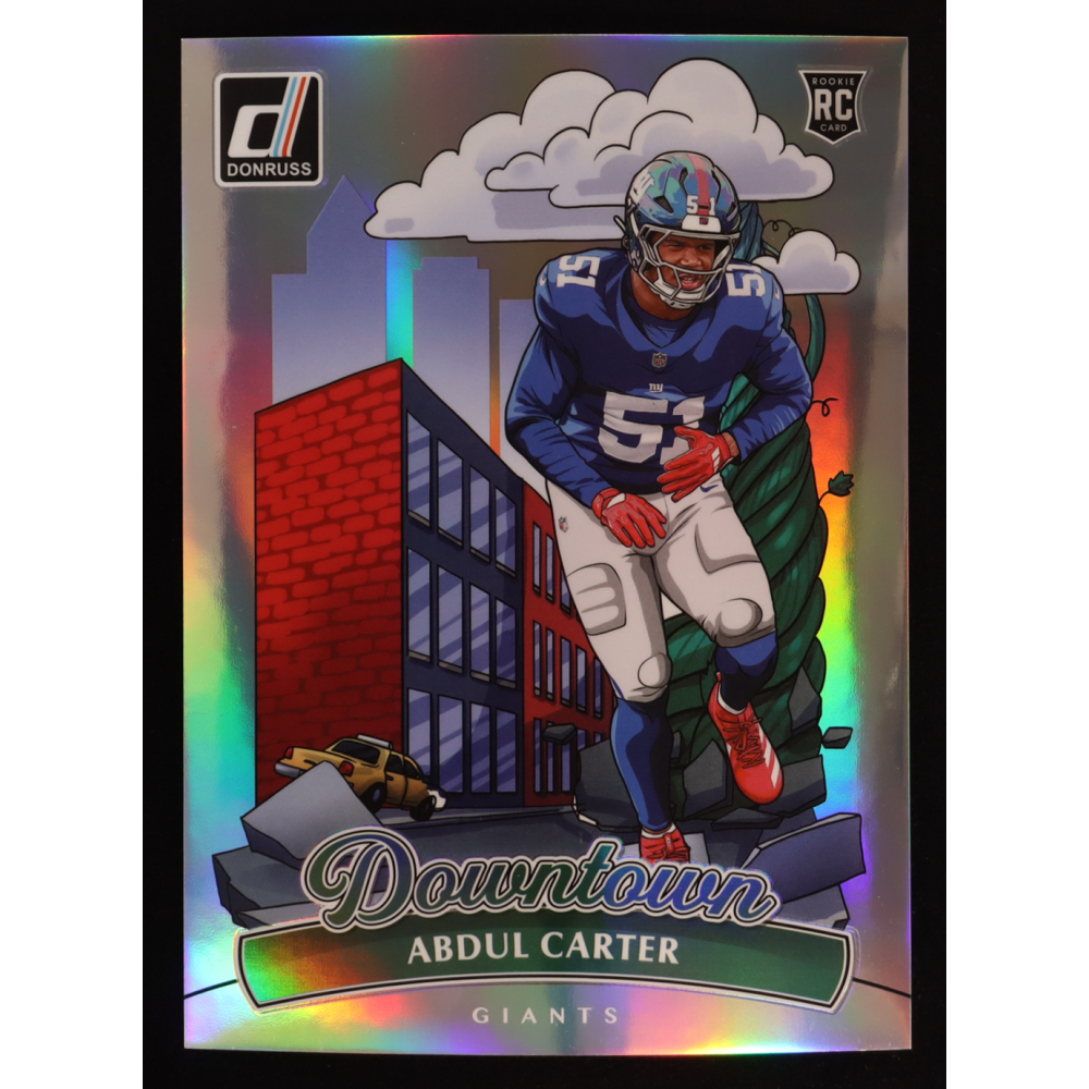 Abdul Carter 2025 Donruss Downtown! Oversize #20 RC at PristineAuction.com