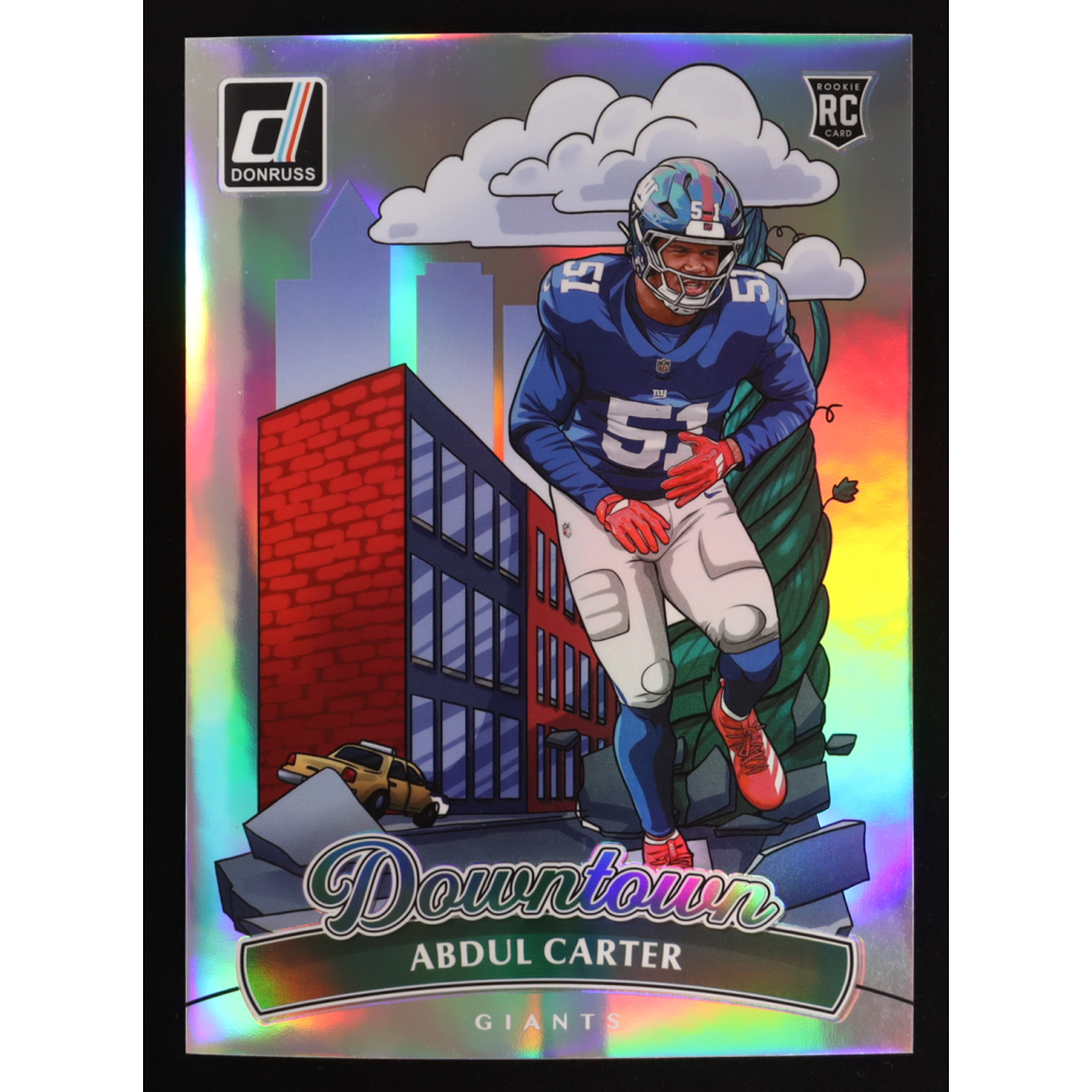 Abdul Carter 2025 Donruss Downtown! Oversize #20 RC at PristineAuction.com