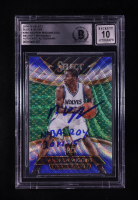 Andrew Wiggins Signed 2014-15 Select Blue & Silver COU #294 Inscribed "NBA ROY 2014-15" (BGS | Auto 10) at PristineAuction.com