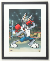 Looney Tunes "Bugs Bunny Boxing" Custom Framed Art Print Display at PristineAuction.com