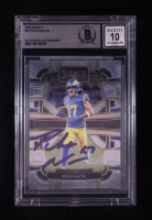 Puka Nacua Signed 2023 Select #56 RC (BGS | Auto 10) at PristineAuction.com