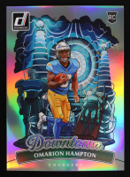 Omarion Hampton 2025 Donruss Downtown! Oversize #16 RC at PristineAuction.com