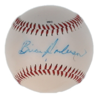 Brian Anderson Signed ONL Diamondbacks 1999 NL West Champions Logo Baseball (JSA) at PristineAuction.com