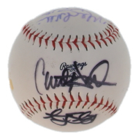Pirates Greats | OML Pirates Logo Baseball Signed by (5) with Clint Hurlde, Trevor Williams (JSA) at PristineAuction.com