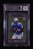 Calvin Johnson Signed 2007 Bowman Chrome Refractors #BC75 (BGS | Auto 10) at PristineAuction.com