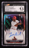 Leonardo Bernal 2023 Bowman Chrome Prospect Autographs Refractors #CPALB #377/499 (CGC 9.5) at PristineAuction.com