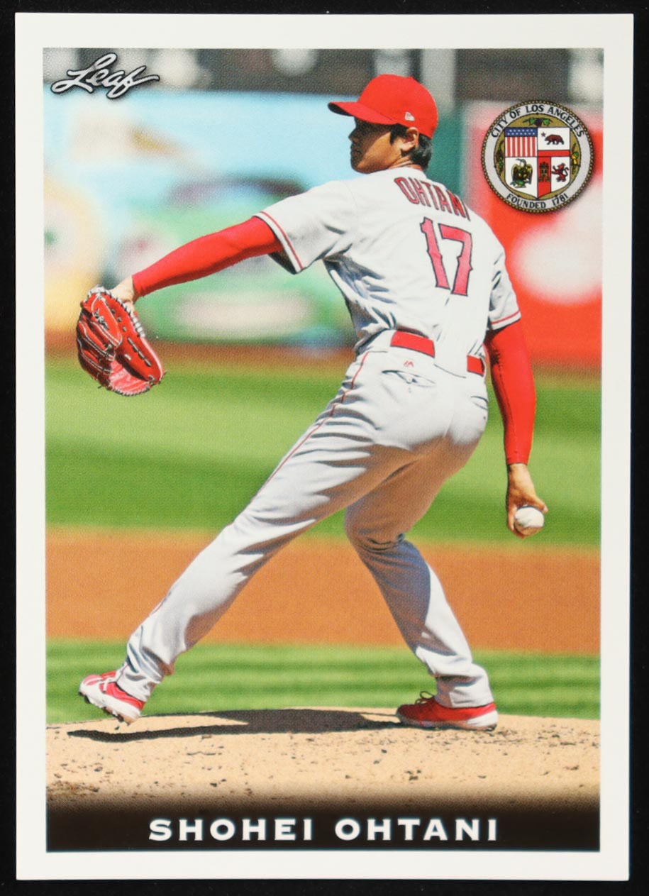 Shohei Ohtani 2018 Leaf National Convention #Rookie02 RC at PristineAuction.com Shohei Ohtani 2018 Leaf National Convention #Rookie02 RC at PristineAuction.com