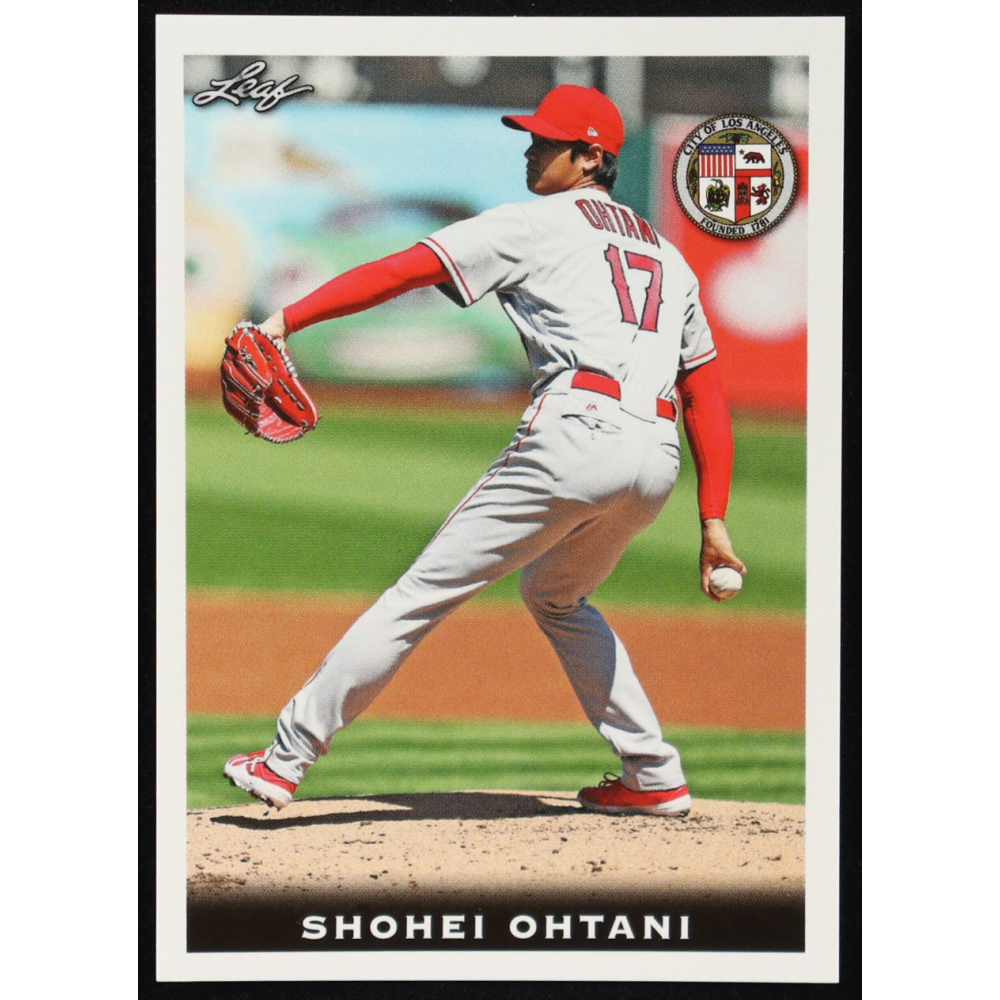 Shohei Ohtani 2018 Leaf National Convention #Rookie02 RC at PristineAuction.com