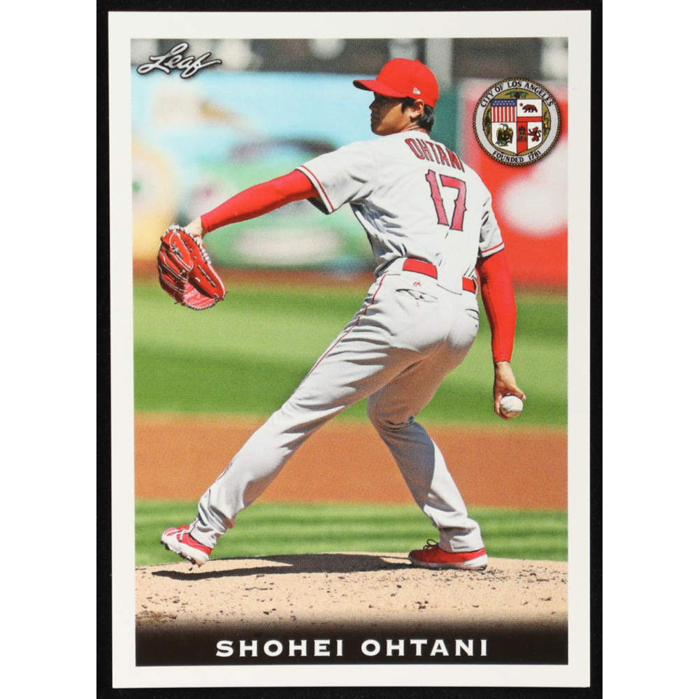 Shohei Ohtani 2018 Leaf National Convention #Rookie02 RC at PristineAuction.com