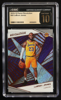 LeBron James 2018-19 Panini Revolution #40 (CGC 10 Pristine) at PristineAuction.com