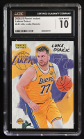 Luka Doncic 2024-25 Panini Instant Lakers Debut #LD-LAL (CGC 10) at PristineAuction.com
