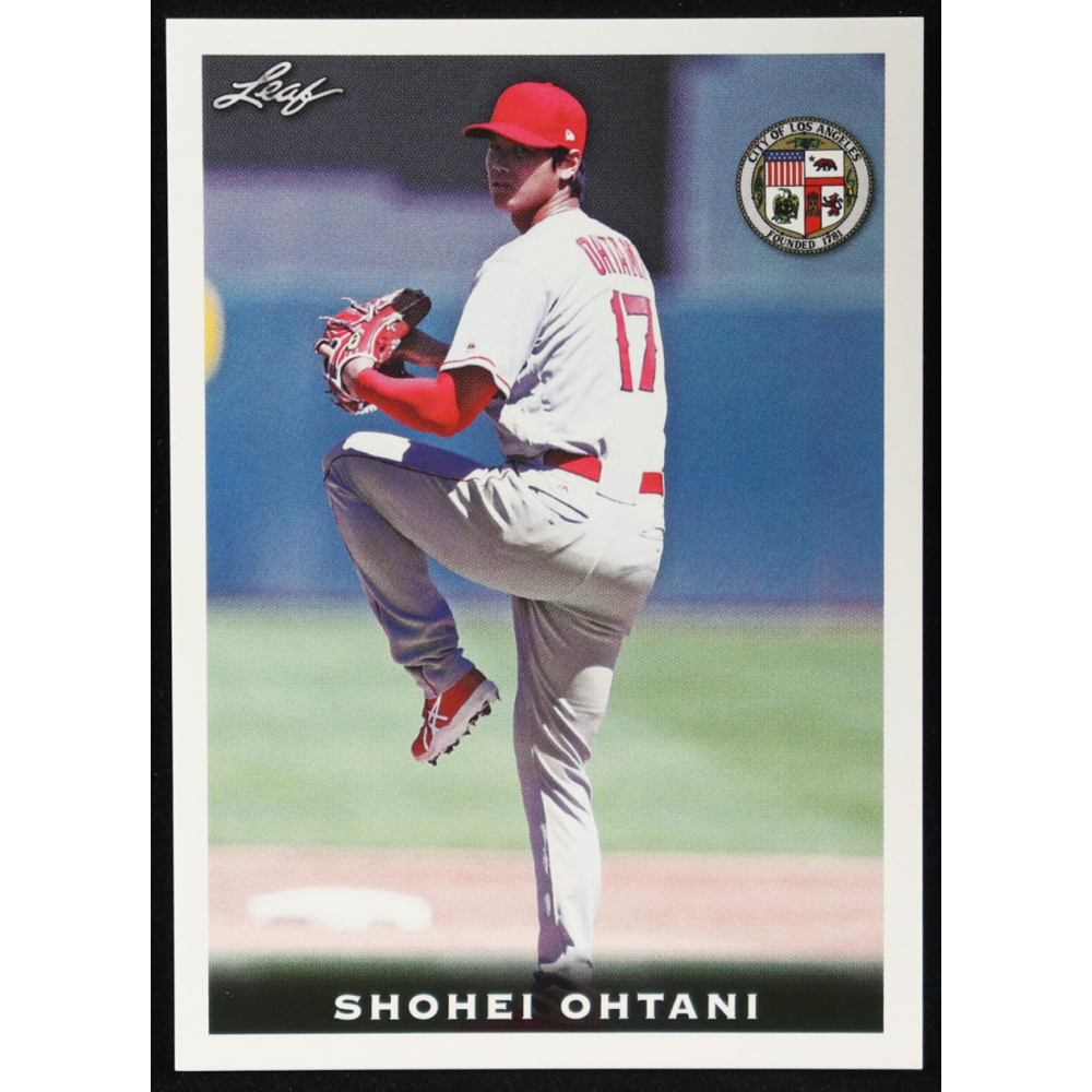 Shohei Ohtani 2018 Leaf National Convention #Rookie04 RC at PristineAuction.com
