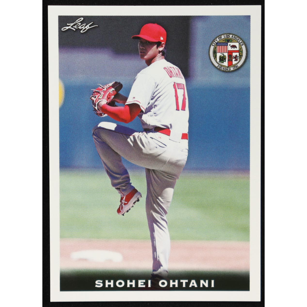 Shohei Ohtani 2018 Leaf National Convention #Rookie04 RC at PristineAuction.com