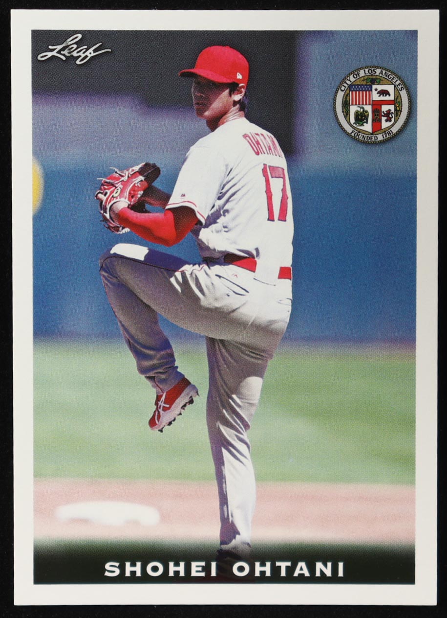 Shohei Ohtani 2018 Leaf National Convention #Rookie04 RC at PristineAuction.com Shohei Ohtani 2018 Leaf National Convention #Rookie04 RC at PristineAuction.com