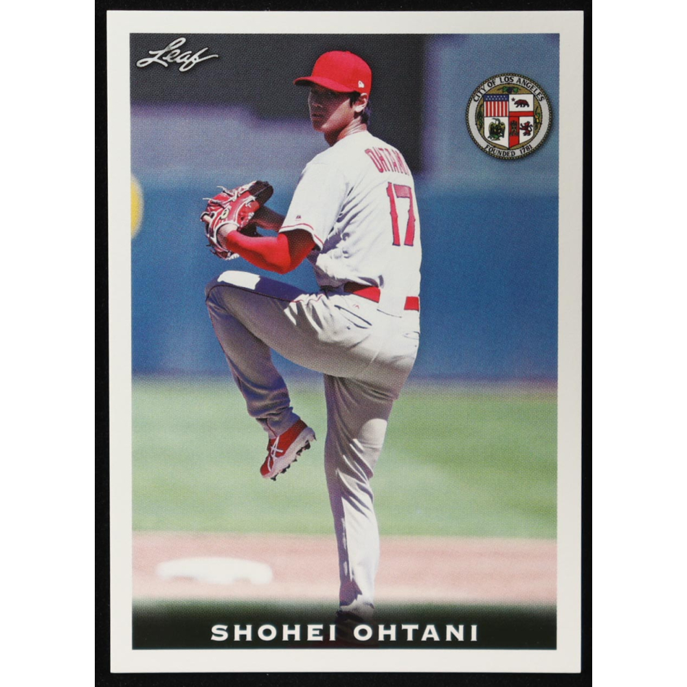 Shohei Ohtani 2018 Leaf National Convention #Rookie04 RC at PristineAuction.com